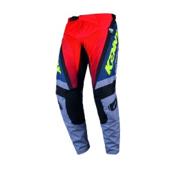 KENNY RACING SPODNIE CROSS/ENDURO FORCE BEACH GREY/RED