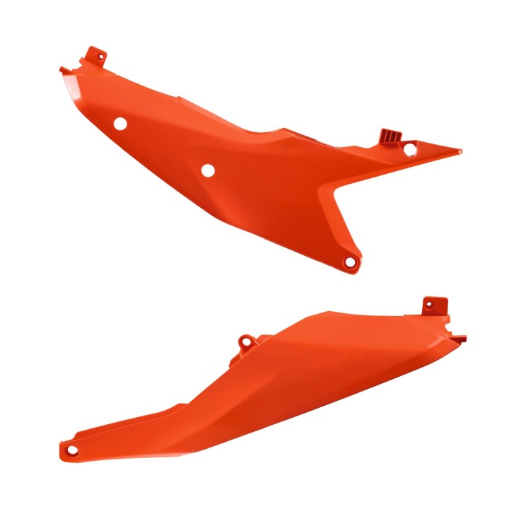Plastiki i naklejki POLISPORT boczki tylne ktm sx/sx-f 125/150/200/250/350/450/505 '23-'26; exc/exc-f 125/200/250/300/450/500 '…