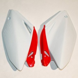 Plastiki i naklejki UFO boczki tylne honda crf 250R '04-'05