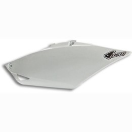 Plastiki i naklejki UFO boczki tylne honda crf 250R '14-'17, crf 450R '13-'16 (1 szt. lewy) pod pojedynczy tłumik