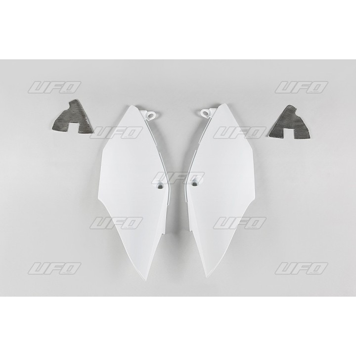 Plastiki i naklejki UFO boczki tylne honda crf 250R '18-'21, crf 450R '17-'20,