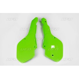 Plastiki i naklejki UFO boczki tylne kawasaki kx 125/250/500 '87