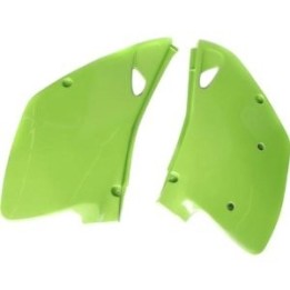 Plastiki i naklejki UFO boczki tylne kawasaki kx 125/250 '90-'91
