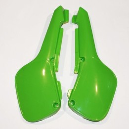 Plastiki i naklejki UFO boczki tylne kawasaki kx 60 '84-'04