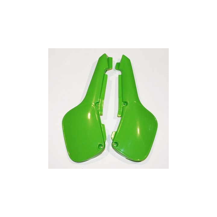Plastiki i naklejki UFO boczki tylne kawasaki kx 60 '84-'04