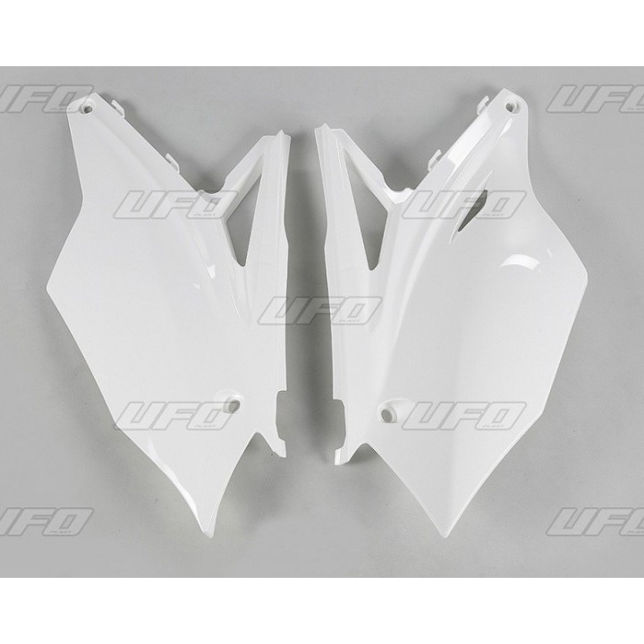 Plastiki i naklejki UFO boczki tylne kawasaki kxf 250 '17-'20, kxf 450 '16-'18,