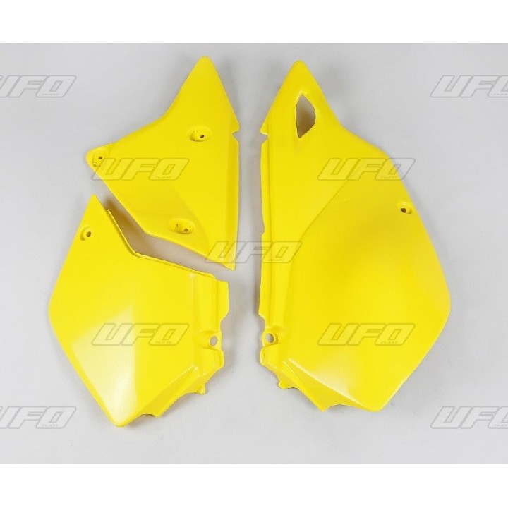 Plastiki i naklejki UFO boczki tylne suzuki drz 400E '00-'24