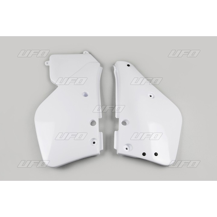 Plastiki i naklejki UFO boczki tylne yamaha yz 125 '87-88