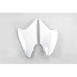 Plastiki i naklejki UFO boczki tylne honda crf 230 '06-14,