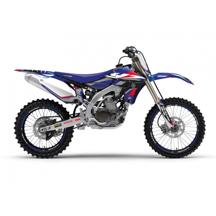 Plastiki i naklejki BLACKBIRD komplet naklejek (oklein) yamaha yz 450F '10-'13 dream 5