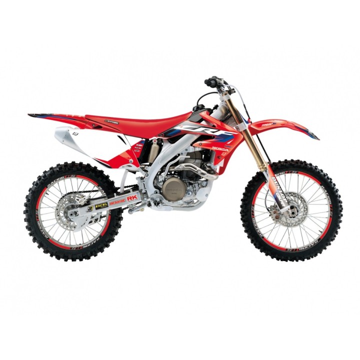Plastiki i naklejki BLACKBIRD komplet naklejek (oklein) honda crf 450R '05-'08 dream 5