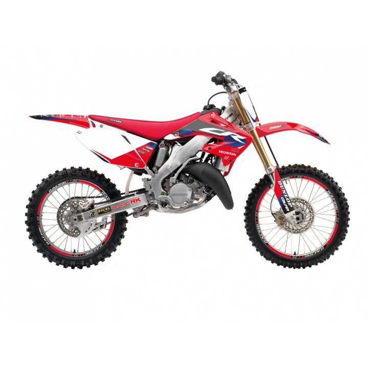 Plastiki i naklejki BLACKBIRD komplet naklejek (oklein) honda cr 125R '00-'01, cr 250R '02-'07 dream 5