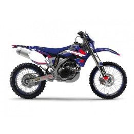Plastiki i naklejki BLACKBIRD komplet naklejek (oklein) yamaha wr 250F '07-'14, wr 450F '07-'11 dream 5