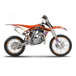 Plastiki i naklejki BLACKBIRD komplet naklejek (oklein) ktm SX 85 '13-'17 dream 5 chrome fmx
