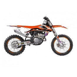 Plastiki i naklejki BLACKBIRD komplet naklejek (oklein) ktm sx/sx-f '16-'18, exc/exc-f '17-'19 dream 5