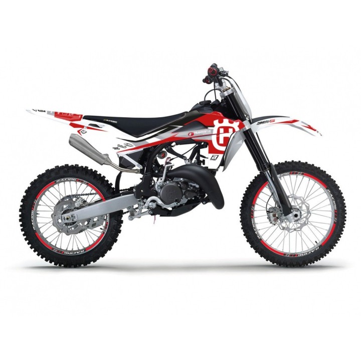Plastiki i naklejki BLACKBIRD komplet naklejek (oklein) husqvarna cr/wr 125/250 '09-'13, te/tc 250/450/510 '08-'10, te/tc 250/3…