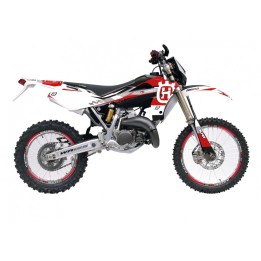 Plastiki i naklejki BLACKBIRD komplet naklejek (oklein) husqvarna cr 125 '06-'08, wr 250/300 '06-'13 dream 5 chrome efx