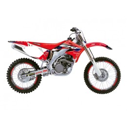 Plastiki i naklejki BLACKBIRD komplet naklejek (oklein) honda crf 450R '02-'04 dream 5