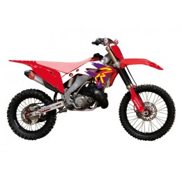 Plastiki i naklejki BLACKBIRD komplet naklejek (oklein) honda cr 125R '02-'07, cr 250R '02-'07 retro (restyling polisport '22)
