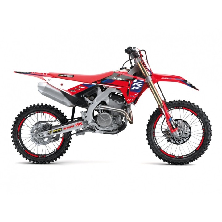 Plastiki i naklejki BLACKBIRD komplet naklejek (oklein) honda crf 250R '25; crf 450R '25 dream 5