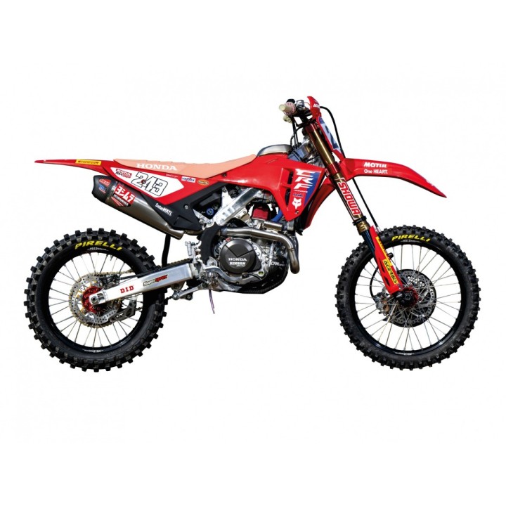 Plastiki i naklejki BLACKBIRD komplet naklejek (oklein) honda crf 250R '25; crf 450R '25 replica team hrc