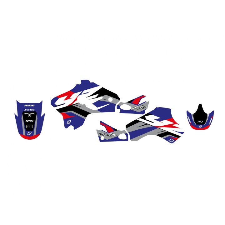 Plastiki i naklejki BLACKBIRD komplet naklejek (oklein) yamaha yz 85 '15-'21 dream 5