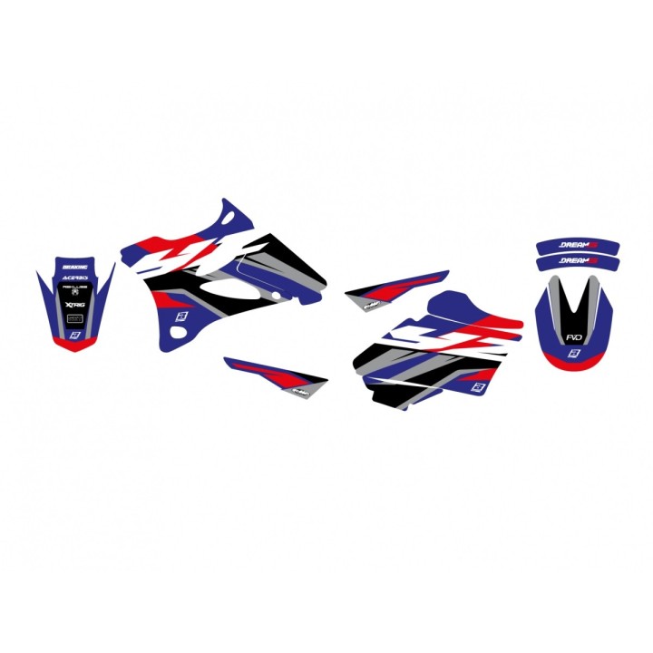 Plastiki i naklejki BLACKBIRD komplet naklejek (oklein) yamaha yz 85 '02-'14 dream 5