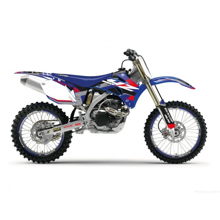 Plastiki i naklejki BLACKBIRD komplet naklejek (oklein) yamaha yz 250/450F '06-'09 dream 5