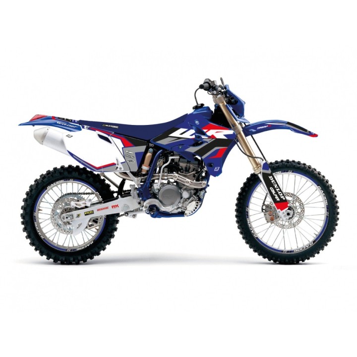 Plastiki i naklejki BLACKBIRD komplet naklejek (oklein) yamaha wr 250F '05-'06, wr 450F '05-'06 dream 5