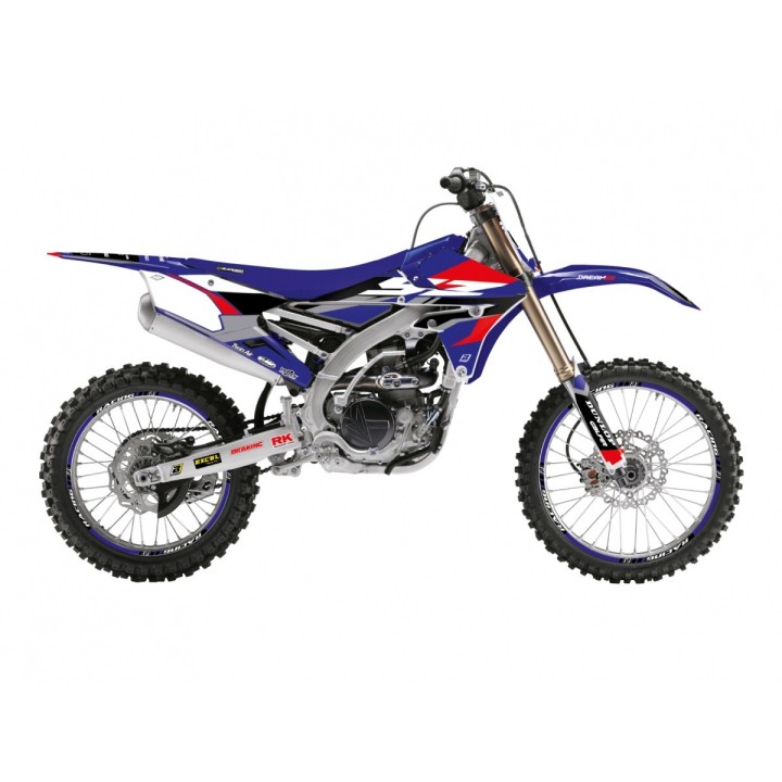 Plastiki i naklejki BLACKBIRD komplet naklejek (oklein) yamaha yz 250F '14-'18, yz 450F '14-'17 dream 5