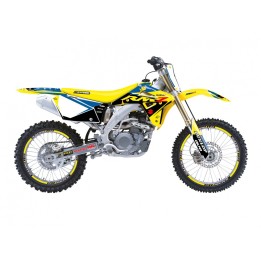 Plastiki i naklejki BLACKBIRD komplet naklejek (oklein) suzuki rmz 450 '05-'07 dream 5