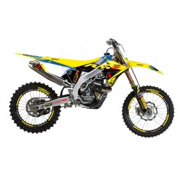 Plastiki i naklejki BLACKBIRD komplet naklejek (oklein) suzuki rmz 250 '19-'25, rmz 450 '18-'25 dream 5