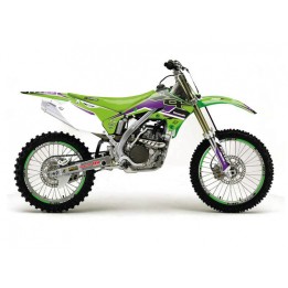 Plastiki i naklejki BLACKBIRD komplet naklejek (oklein) kawasaki kx 250F '04-'05 dream 5