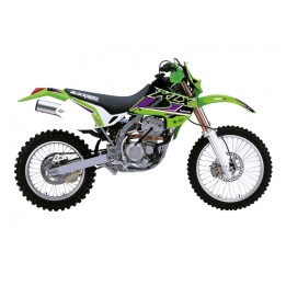 Plastiki i naklejki BLACKBIRD komplet naklejek (oklein) kawasaki klx 300 '97-'08 dream 5