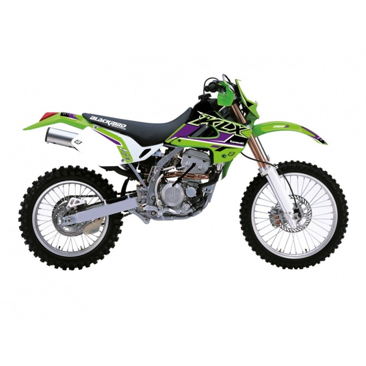 Plastiki i naklejki BLACKBIRD komplet naklejek (oklein) kawasaki klx 300 '97-'08 dream 5