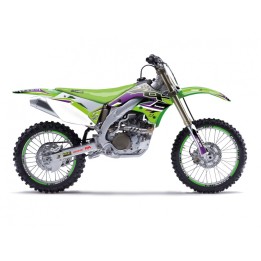 Plastiki i naklejki BLACKBIRD komplet naklejek (oklein) kawasaki kx 450F '06-'08 dream 5