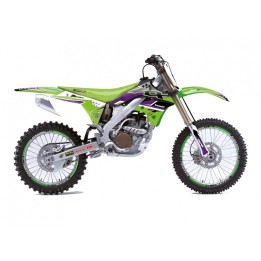 Plastiki i naklejki BLACKBIRD komplet naklejek (oklein) kawasaki kx 250F '06-'08 dream 5