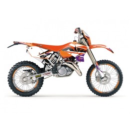 Plastiki i naklejki BLACKBIRD komplet naklejek (oklein) ktm exc/exc-f '03-'04, sx/sx-f '01-'04 dream 5