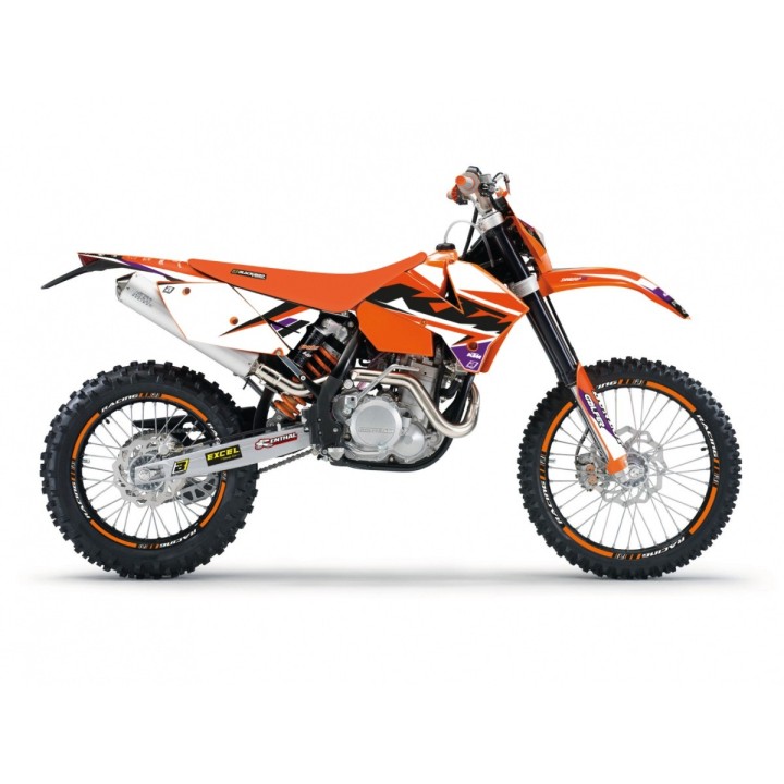 Plastiki i naklejki BLACKBIRD komplet naklejek (oklein) ktm exc/exc-f '05-'07, sx/sx-f '05-'06 dream 5