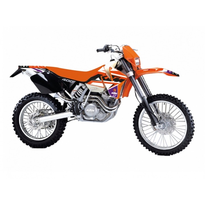 Plastiki i naklejki BLACKBIRD komplet naklejek (oklein) ktm sx/sx-f '98-'00, exc/exc-f '98-'00 dream 5