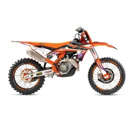 Plastiki i naklejki BLACKBIRD komplet naklejek (oklein) ktm sx/sx-f '25 dream 5