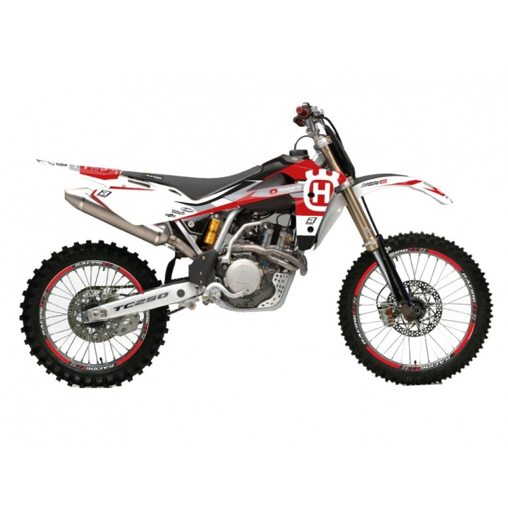 Plastiki i naklejki BLACKBIRD komplet naklejek (oklein) husqvarna te/tc 250/450/510 '05-'07 dream 5