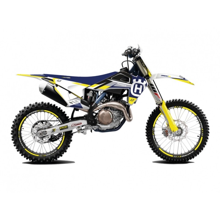Plastiki i naklejki BLACKBIRD komplet naklejek (oklein) husqvarna tc/fc '19-'22, te/fe '20-'23 dream 5