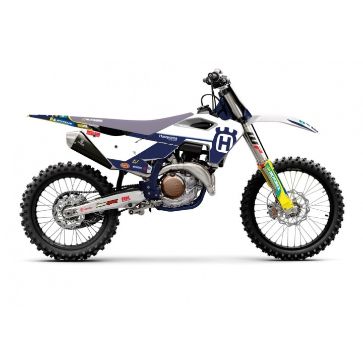 Plastiki i naklejki BLACKBIRD komplet naklejek (oklein) husqvarna tc/fc '25 (tc/fc all models '25) factory