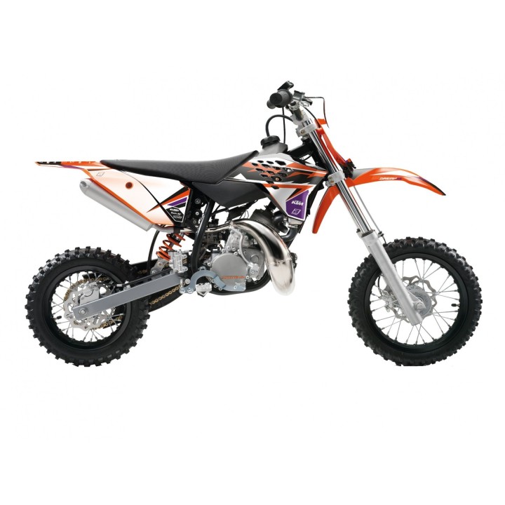 Plastiki i naklejki BLACKBIRD komplet naklejek (oklein) ktm SX 50 '09-'15 dream 5