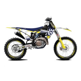 Plastiki i naklejki BLACKBIRD komplet naklejek (oklein) husqvarna tc/fc '19-'22, te/fe '20-'23 dream 5 chrome efx