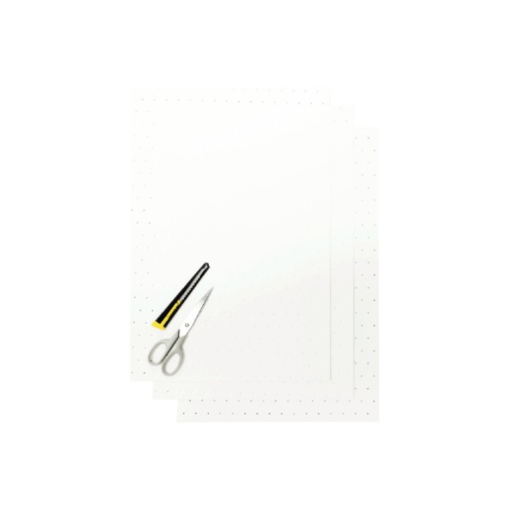 Plastiki i naklejki BLACKBIRD komplet naklejek (oklein) (folia crystall 0,4 mm) (perforowana) 3 x arkusz 47X33CM,