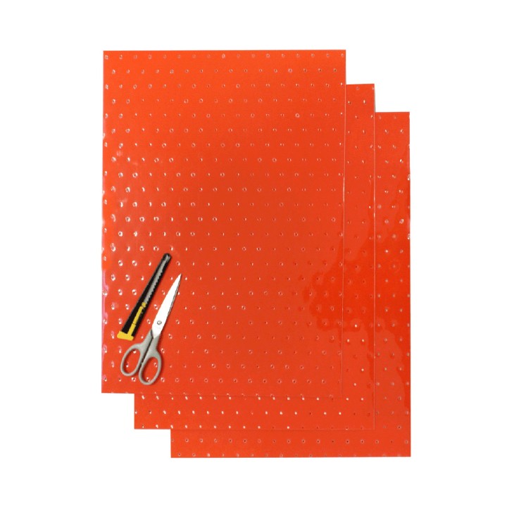 Plastiki i naklejki BLACKBIRD komplet naklejek (oklein) (folia crystall 0,4 mm) (perforowana) 3 x arkusz 47X33CM,