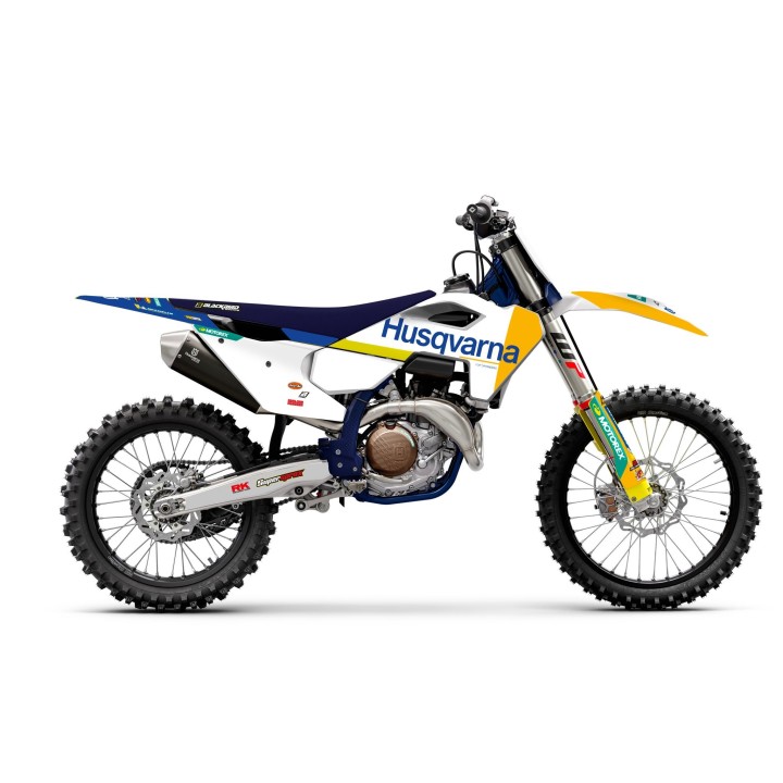 Plastiki i naklejki BLACKBIRD komplet naklejek (oklein) husqvarna fc/tc '23-'24 (fc/tc all models '23-'24) replica husqvarna fa…