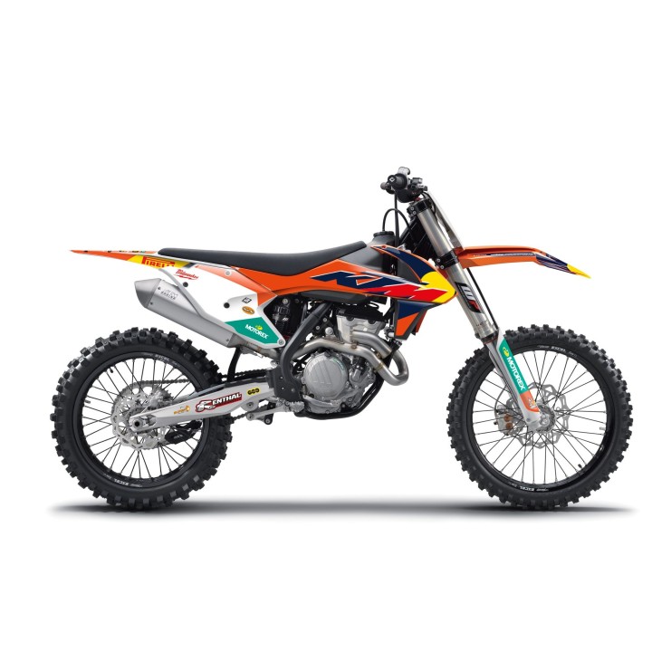Plastiki i naklejki BLACKBIRD komplet naklejek (oklein) ktm sx/sx-f '16-'18, exc/exc-f '17-'19 replica ktm factory mxgp 26